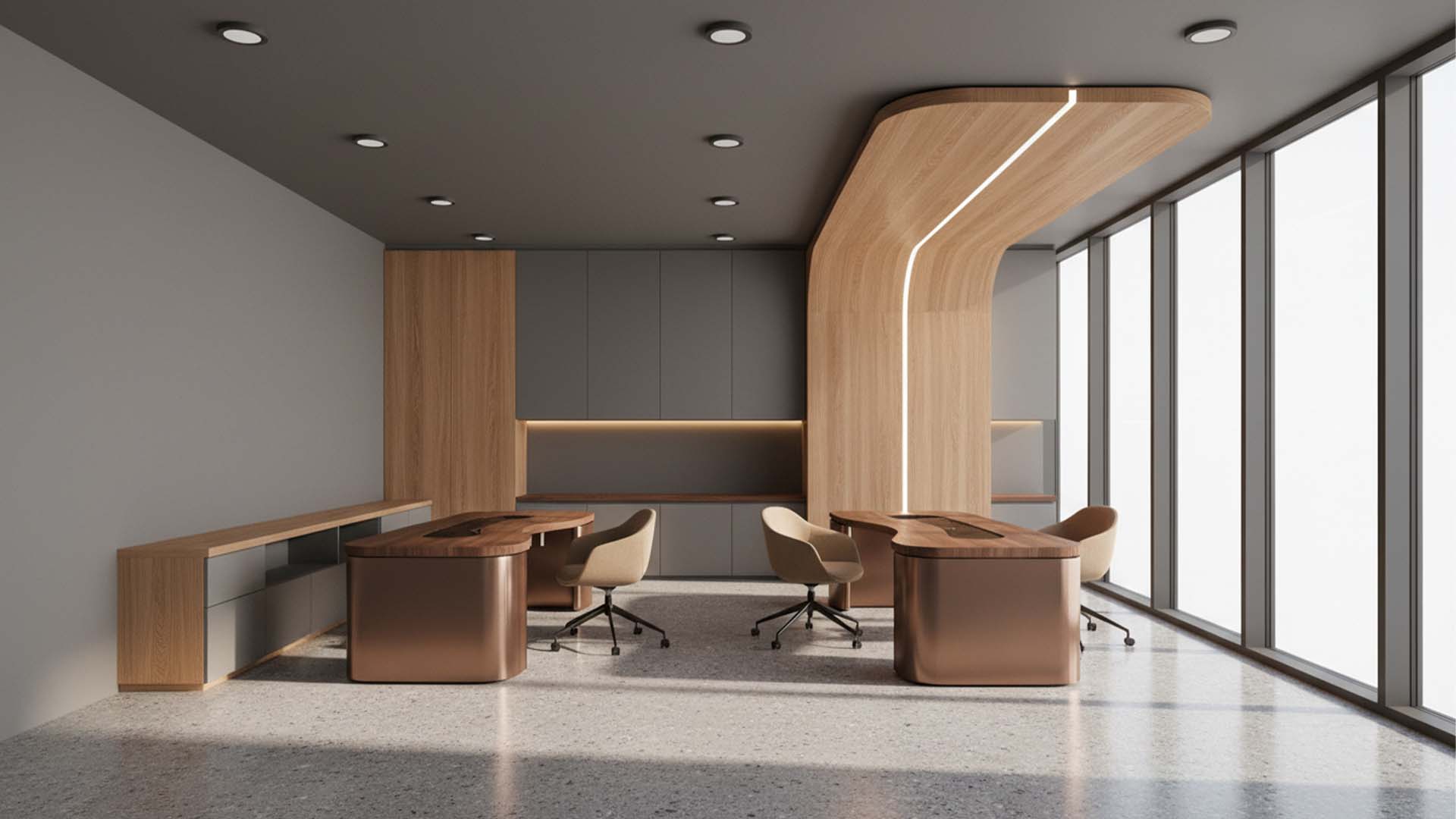 مكتب إداري - AU1F2A39